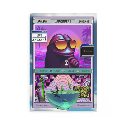 VAPORPEPE - Fridge Magnet