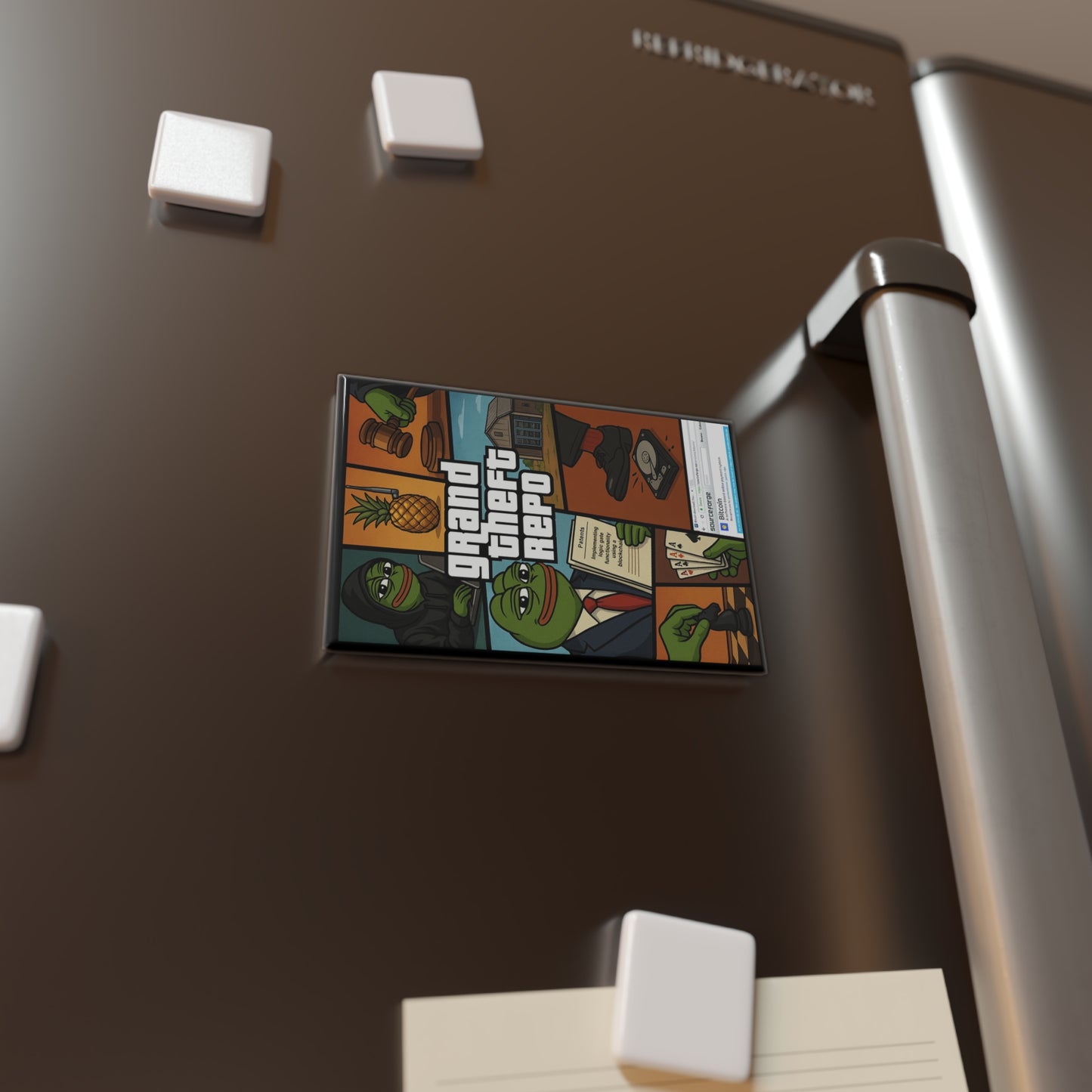 GRAND THEFT REPO - Fridge magnet