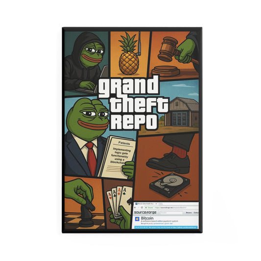 GRAND THEFT REPO - Fridge magnet