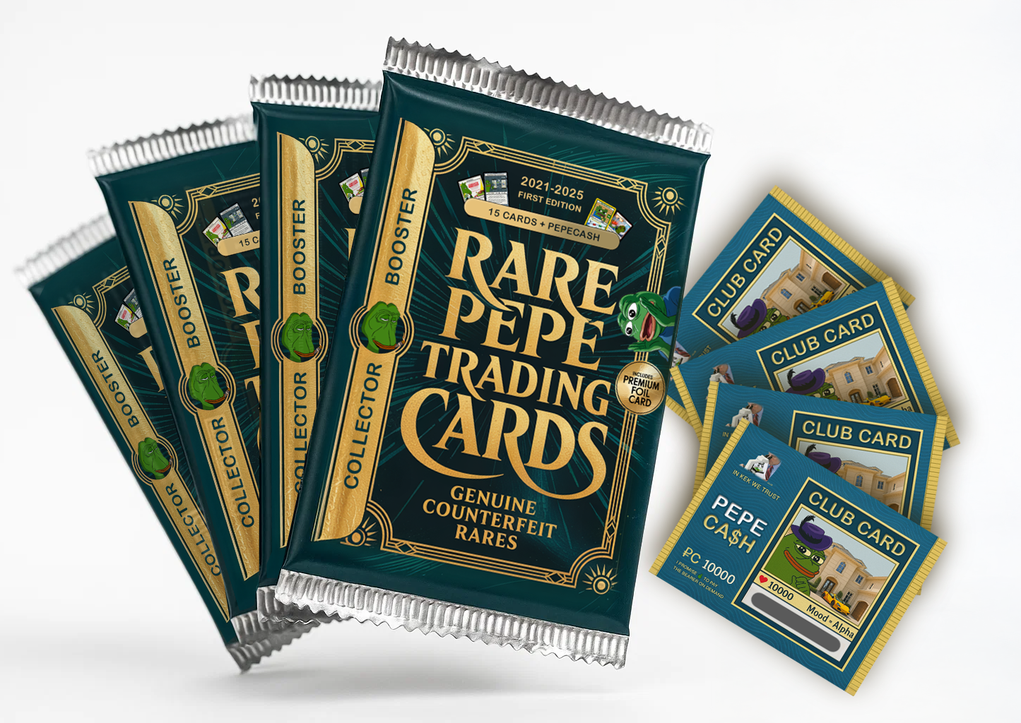 Rare Feels Starter Pack ( 4 Booster Packs, 84 cards)